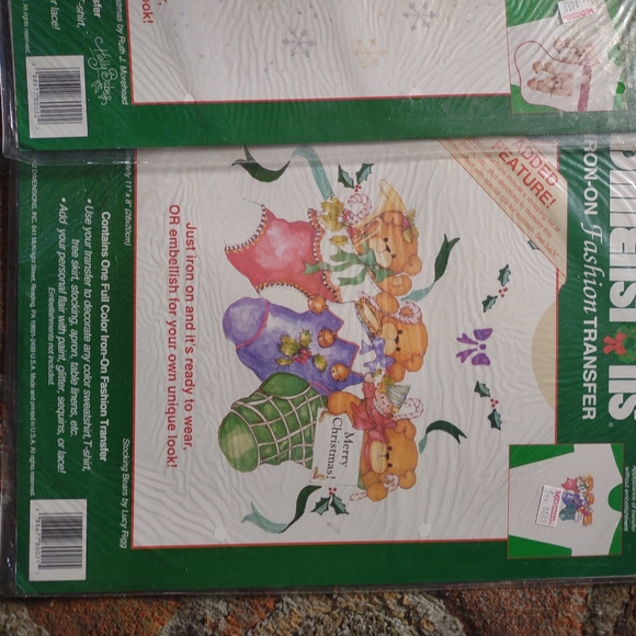 Dimensions Christmas iron on transfers 80021 - Picture 3 of 5